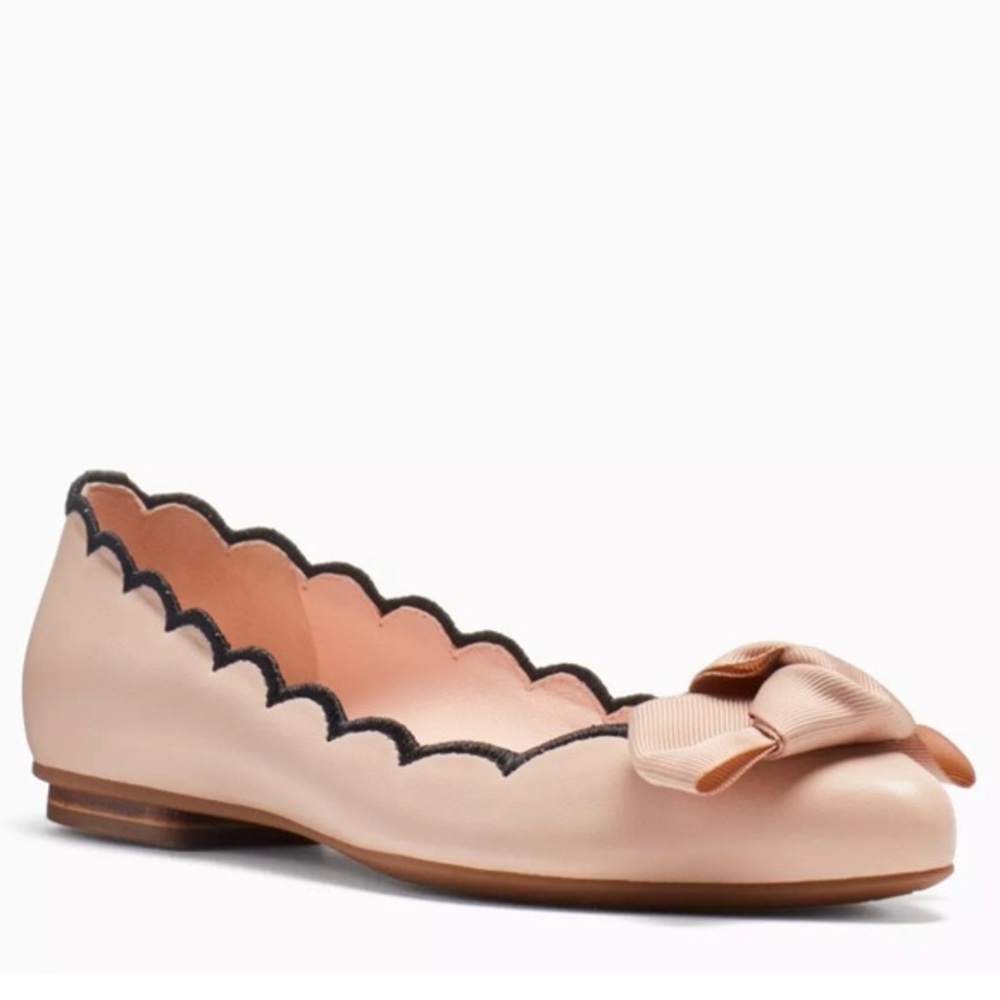 EUC kate spade nannette scalloped ballet flats 5.5 - Picture 7 of 7